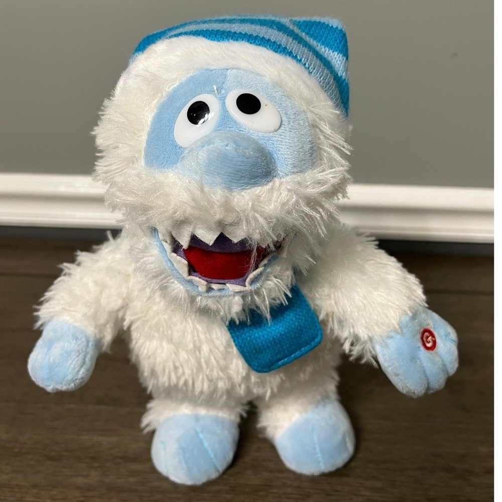 Gemmy Industries Bumble Abominable Snowman Plush Animated‎ Singing *Works*